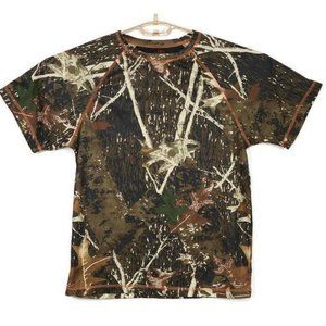 Canyon Guide Outfitters‎ Shirt Quick Dry Camo Brown Hunting M Medium